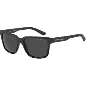 Armani Exchange AX4026S Square Sunglasses For Men For Women + BUNDLE with Designer iWear Eyewear Care Kit