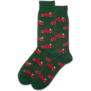 Hotsox Dog In Pickup Truck Socks 1 Pair