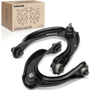 A-Premium 2 x Front Upper Control Arm, with Ball Joint & Bushing, Compatible with Honda Accord Crosstour 2010-2011, Crosstour 2012-2015