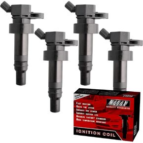 Set of 4 Ignition Coils Turbocharged UF707 27301-2B110 Compatible with Hyundai Kia Forte Veloster Koup 1.6L L4 - Replaces B284 C936 GN10683 178-8544 E1207