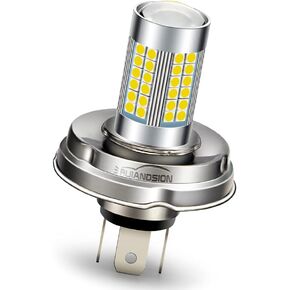 Ruiandsion 1pcs P45T Bulb Super Bright 3030 66SMD Chips Bulb 10-30V for Motorcycle Light