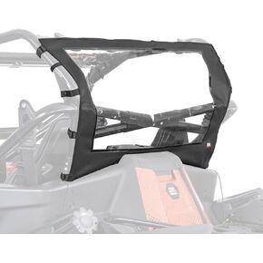 KEMIMOTO UTV Soft Windshield Fully Waterproof Rear Windshield Compatible with CFMOTO ZForce 950 HO HOEX 2020-2024 / CFMOTO ZForce 950 Sport 2020-2022, Rear Panel Clear Transparent Window