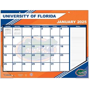 TURNER SPORTS Florida Gators 2025 22x17 Desk Calendar (25998061477)