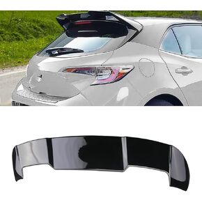 Rear Trunk Roof Spoiler Wing for 2019 2020 2021 2022 Toyota Corolla Hatchback 5Door SE XSE Glossy Black Roof Spoiler