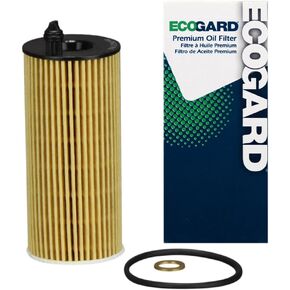 ECOGARD X10569 Premium Cartridge Engine Oil Filter for Conventional Oil Fits BMW X3 2.0L 2018-2021, 330i 2.0L 2017-2022, 330i xDrive 2.0L 2017-2022, 530i 2.0L 2017-2022, 530i xDrive 2.0L 2017-2022