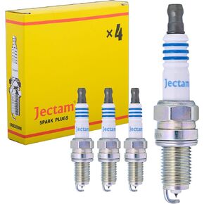 Iridium Spark Plugs DCPR8EIX 6546 97181 Motorcycle Replacement Spark Plugs Bujias 4PCS Compatible with BMW F700GS F800GS Ducati Harley Davidson