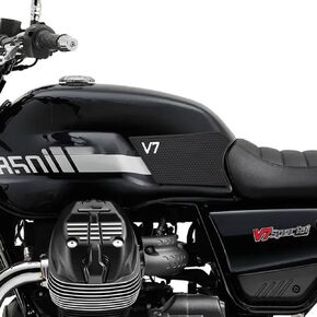for Moto Guzzi V7 850 Special Side Fuel Tank pad Tank Pads Protector Stickers Decal Gas Knee Grip Traction Pad Tankpad 2 PCS V7 850 Special Guzzi v7 iii Rough 2021 -