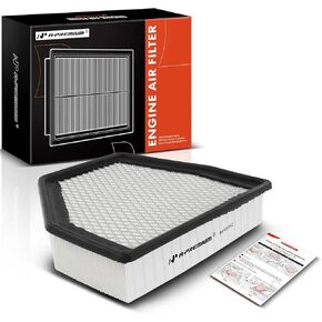 A-Premium Engine Air Filter Compatible with Chevrolet Captiva Sport 2012-2015 & Saturn Vue 2008-2010, 2.5L 3.0L, Flexible Panel, Replace# 96815102