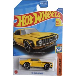 Hot Wheels '69 Copo Camaro, Muscle Mania 2/10 [Yellow] 193/250