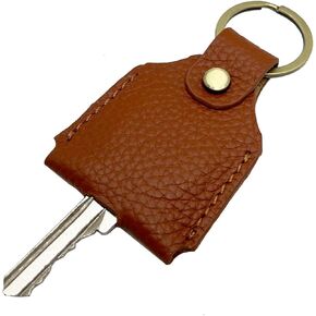 Genuine Leather Key Ring,Key Holder,Key Sleeve for Men,Women,Stylish Key Cover for Broken Key,Key Protector
