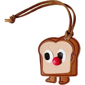 Bread Bag Charm, Cute Food Charm for Handbags Bag Purse Accessories PU Key Charms