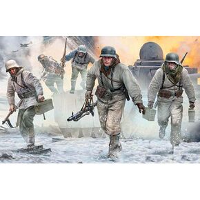 Master Box 35220-1/35 German Machinegun Team. Autumn-Winter 1944. WW II era