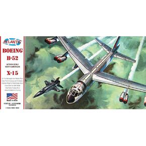 ATLANTIS TOY & HOBBY B52 & X15 PLASTIC MODEL KIT