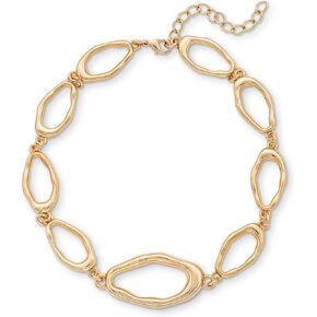 عقد سلسلة Rocksbox Joni من الذهب - قلادة سلسلة مكتنزة للنساء - طلاء ذهب عيار 14 قيراط - مجوهرات عالية الجودة - 17 بوصة مع موسع in Kuwait