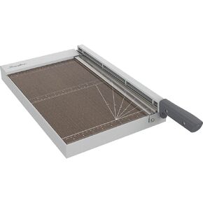 Swingline Paper Cutter, Guillotine Trimmer with EdgeGlow LED Cut Guide and Solid Wood Surface, 15" Cut Length, 10 Sheet Capacity, ClassicCut 1510W (G7010002)