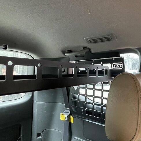 2003-2009 for Lexus GX 470 GX470 Molle Panel Storage Panel System Trunk Organizers Storage Bracket Luggage Holder Shelf Car Accessories Kit (Side Window + Middle Storage Shelf) in Saudi Arabia