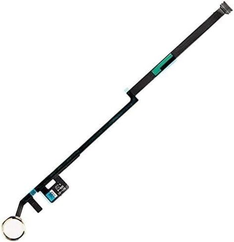 Dedyel Home Button Replacement for iPad 7th/8th/9th Generation (10.2 Inch, 2019/2020/2021) A2197 A2270 A2602 Incl Flex Cable Connector (Black) in Kuwait