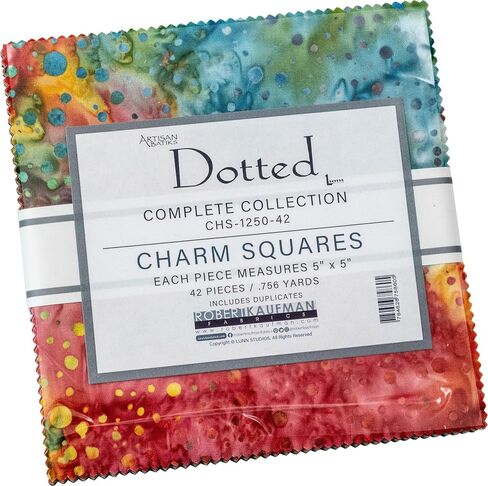 Lunn Studios Artisan Batiks Dotted 42 5 بوصة مربعات ساحرة روبرت كوفمان CHS-1250-42 in Saudi Arabia