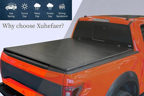 غطاء تونيو لسرير الشاحنة الصلب ثلاثي الطي متوافق مع 2015-2024 Chevy Colorado/GMC Canyon مع سرير 6.2FT.NH083. in Kuwait