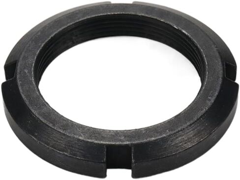 Xiaoyztan 10pcs 4-Slot Retaining Nuts Lock Nuts Slotted Nuts High Hardness Carbon Steel (M16x1.5) in Saudi Arabia