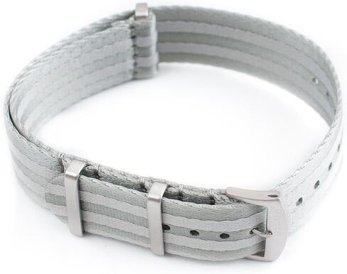 Seatbelt Nylon Watch Strap Watch Band for Men & Women One Piece Dual Pass Military - 20mm 22mm in Kuwait