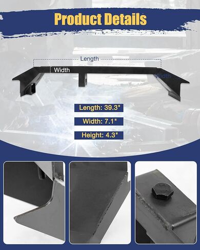 Mountainpeak خزان الوقود الأمامي Crossmember مناسب لـ 2007-2014 Chevy Silverado وGMC Sierra 1500 Ext وCrew Cab، خزان الوقود الأمامي Crossmember مناسب لملحقات Silverado in Kuwait