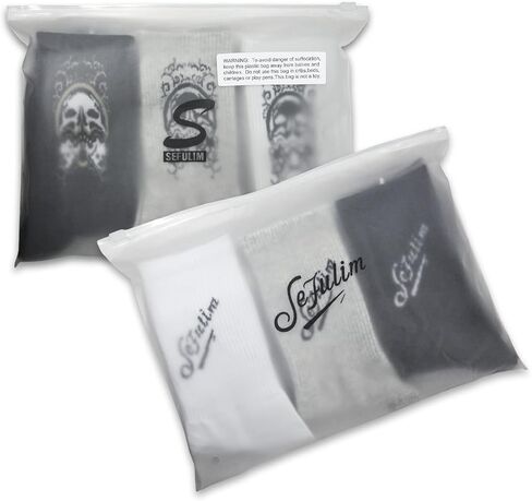sefulim Athletic Socks ，6 Pair Pack Socks Cushioned Athletic Sports Crew Socks for Men & Women in Kuwait
