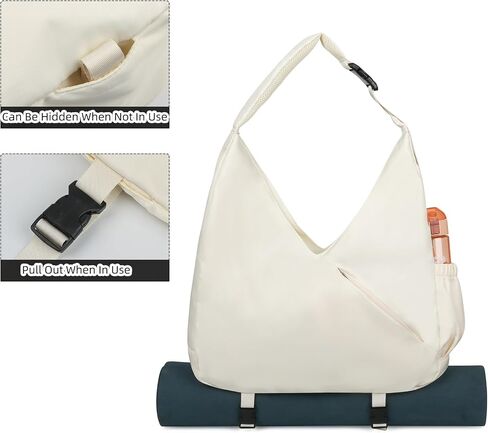 Large Yoga Gym Bag for Women Sport Duffel Bag with Hide Yoga Mat Holder and Shoe Compartment Travel Tote Bag with Wet Pocket in Saudi Arabia