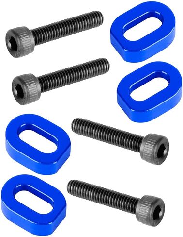 RC 7075 Aluminum Motor Mount Washers Shims Upgrades Part for 1/5 Scale TRX X-MAXX 6S 8S XRT 8S RC Car.Shims with Screws Hops Up,Navy Blue in Saudi Arabia
