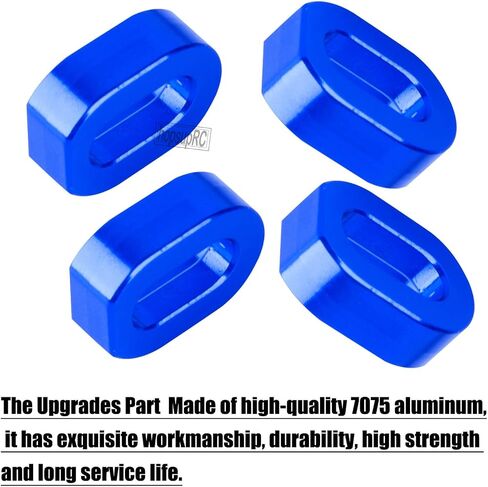 RC 7075 Aluminum Motor Mount Washers Shims Upgrades Part for 1/5 Scale TRX X-MAXX 6S 8S XRT 8S RC Car.Shims with Screws Hops Up,Navy Blue in Saudi Arabia