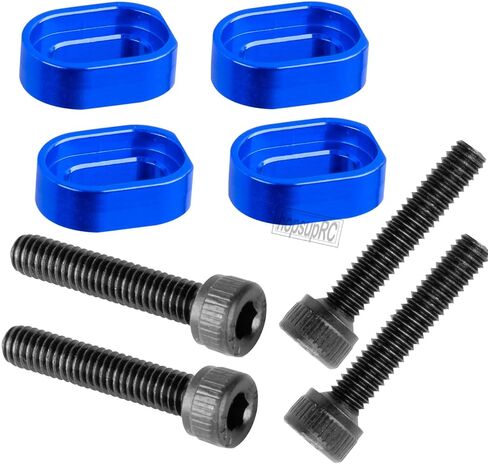 RC 7075 Aluminum Motor Mount Washers Shims Upgrades Part for 1/5 Scale TRX X-MAXX 6S 8S XRT 8S RC Car.Shims with Screws Hops Up,Navy Blue in Saudi Arabia