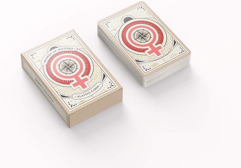 ASVP Shop أوراق اللعب للسيدات من التاريخ، مجموعة هدايا التمكين الأنثوي، ألعاب البوكر للسيدات in Kuwait