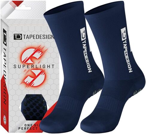 "Superlight 1 Pair Non-Slip Soccer Socks (Size 5-14) for Men, Women & Kids in Saudi Arabia