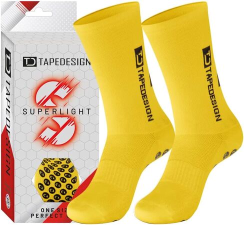 "Superlight 1 Pair Non-Slip Soccer Socks (Size 5-14) for Men, Women & Kids in Saudi Arabia