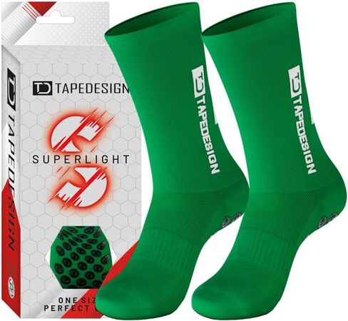 "Superlight 1 Pair Non-Slip Soccer Socks (Size 5-14) for Men, Women & Kids in Saudi Arabia