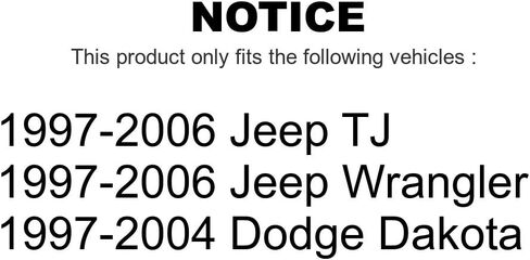طقم وصلة قضيب تثبيت التعليق الخلفي TOR-K80244 لاستبدال جيب رانجلر دودج داكوتا TJ in Kuwait