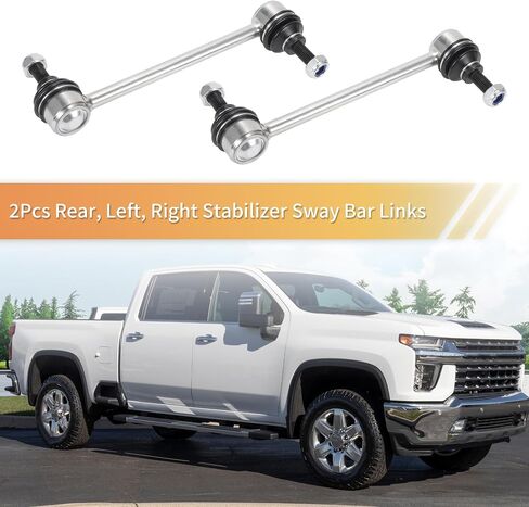 X AUTOHAUX 2 قطعة وصلات قضيب خلفي مثبت مجموعة وصلة لسيارة شيفروليه إمبالا 2000-2013 لبونتياك جراند بريكس 1997-2008 طقم تعليق رقم K6662 in Saudi Arabia