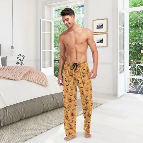 Pfrewn Men's Pajama Pants Animal Monster Trucks Lounge Pants Super Soft Pajama Bottoms with Pockets in Kuwait