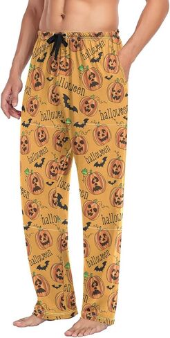 Pfrewn Men's Pajama Pants Animal Monster Trucks Lounge Pants Super Soft Pajama Bottoms with Pockets in Kuwait