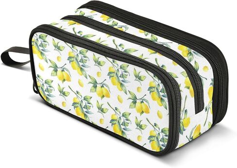 ALAZA Wild Forest Mushroom Pencil Case Large Capacity,Pencil Pouch Office College Large Storage Pen Bag 3 Compartment Pencil Cases for Women Adults Teen in Kuwait