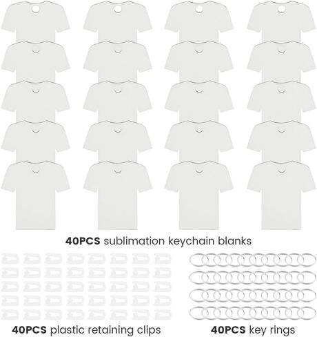 40Pcs Sublimation Keychain Blanks MDF Double Sided Sublimation Blanks Keychain,Heat Transfer Football Sublimation Keychains Blanks Bulk for Ornament Making DIY Craft in Saudi Arabia