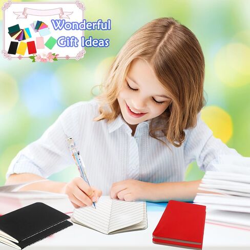 20 Pack Mini Blank Notebooks Bulk 3.5 x 5.5 Inch Colorful Small Notepads Pocket Memo Notebooks for School Office Supplies and Party Favors, 20 Colors (20) in Saudi Arabia