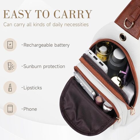 Sling Bag for Women Men Crossbody Tote Blet Bags Trendy Fanny Backpack Pack Travel Purse in Kuwait