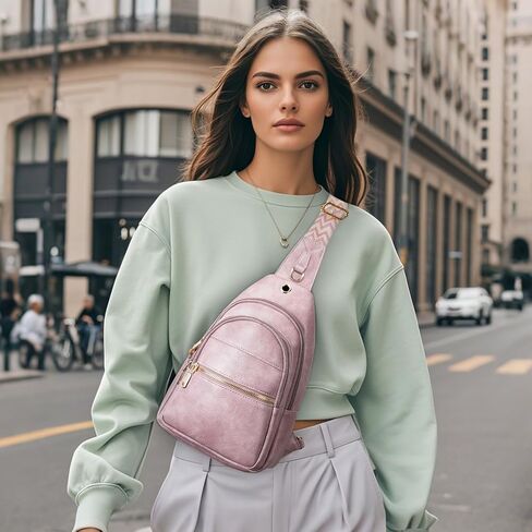 Sling Bag for Women Men Crossbody Tote Blet Bags Trendy Fanny Backpack Pack Travel Purse in Kuwait