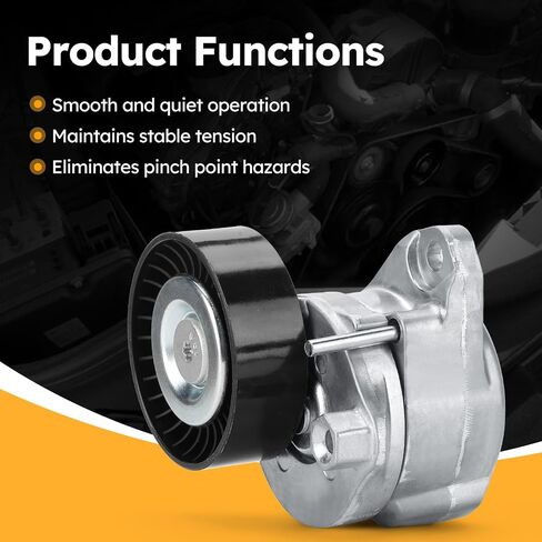 2722000270 Engine Belt Tensioner & Idler Pulley Serpentine Belt kit For Mercedes-Benz C300 C350 E350 E550 S550 ML350 ML550 SLK350 CLK350 R350 Replaces# 2722000270, 2722021019, 2722021419, 6pk2404 in Saudi Arabia