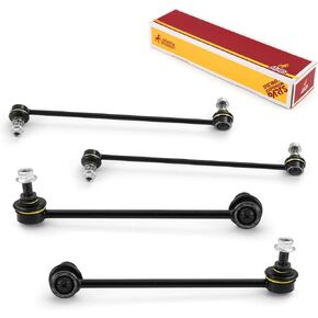 Metrix Premium Chassis Parts - 4 PC Front & Rear Stabilizer Bar Link Kit Fits 2006-2014 Honda Ridgeline, Replacement K750097, K750111, K750110, Made in Europe