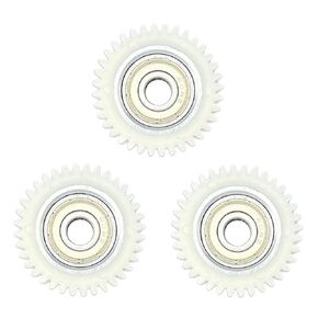 kingsea 3pcs 36 Teeth Nylon Gear Set for Electric Bike Motor, Clutch Accessory with Bearings, E-Bike Wheel Hub Motor Planetary Gears Compatible with Bafang 8-Fun 250W Motor