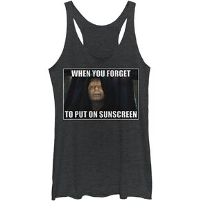 STAR WARS Forget to Put on Sunscreen Women's Racerback Tank Top