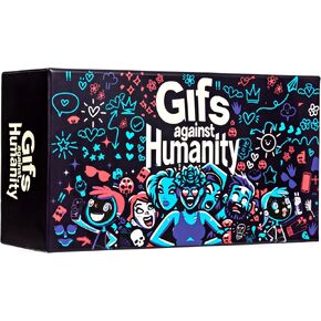 Gifs Against Humanity 17+ Adult Card Game - 500 Cards and 100 Gifs - Gif Showdown with friends