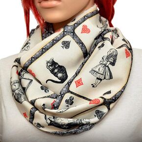 Alice in wonderland Infinity scarf (Small print)
